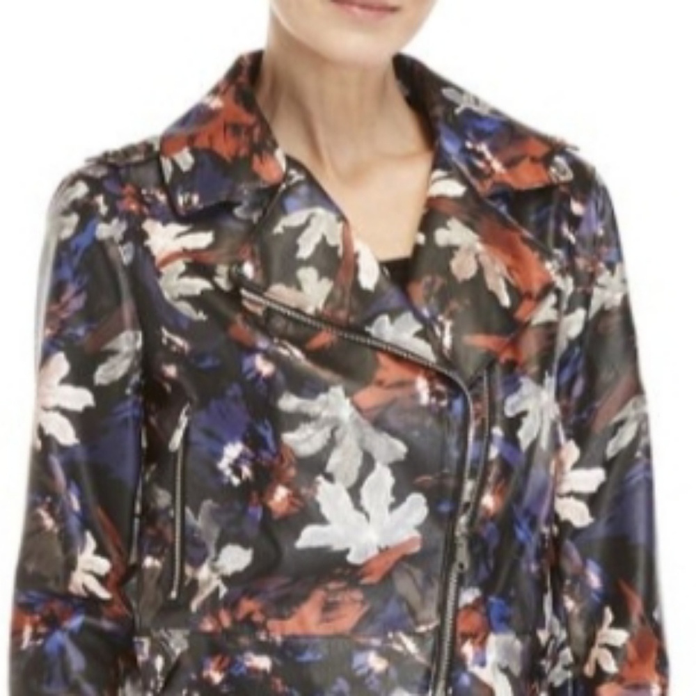 NWT Vegan Leather Crop Sam Edelman Jacket